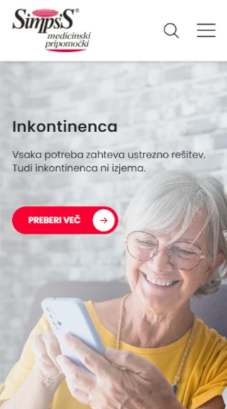 Izdelava spletne strani Simps’S screan