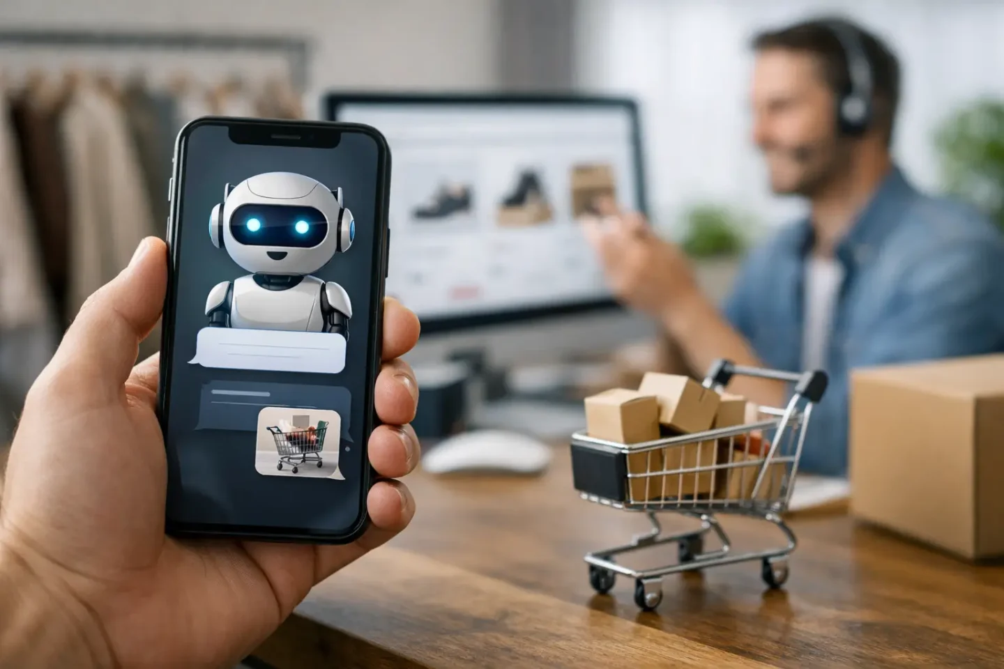 AI chatbot za WooCommerce, ki poveča prodajo screan